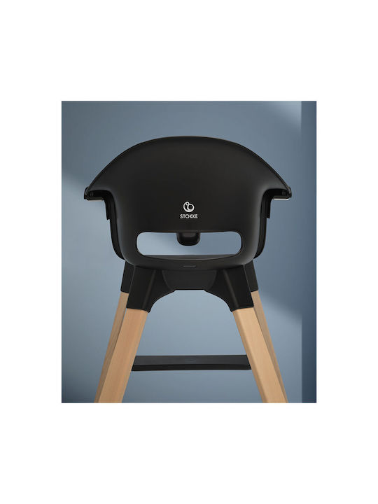 Stokke Clikk Baby Highchair Black Natural