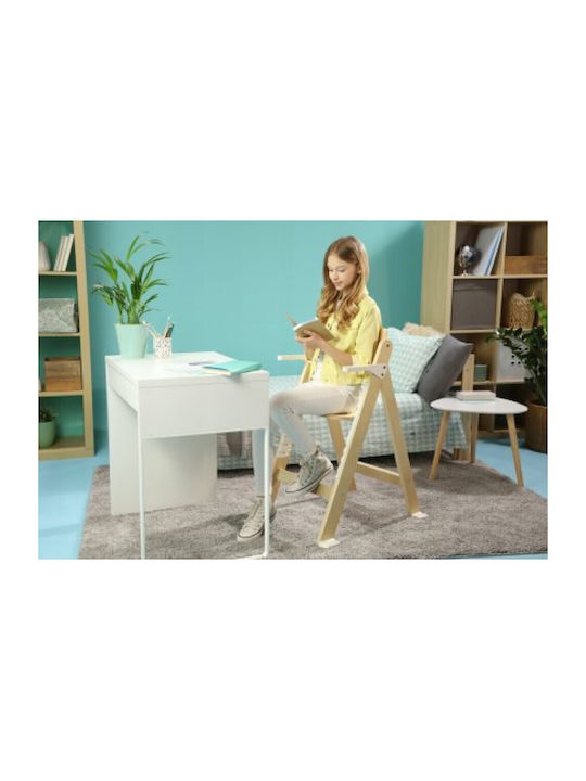 Lionelo Floris Baby Hochstuhl 3 in 1 mit Höhenverstellbar Grau Stone