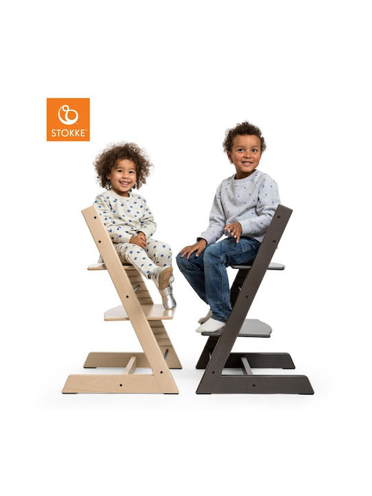 Stokke Tripp Trapp Καρεκλάκι Φαγητού με Ρυθμιζόμενο Ύψος Oak Natural