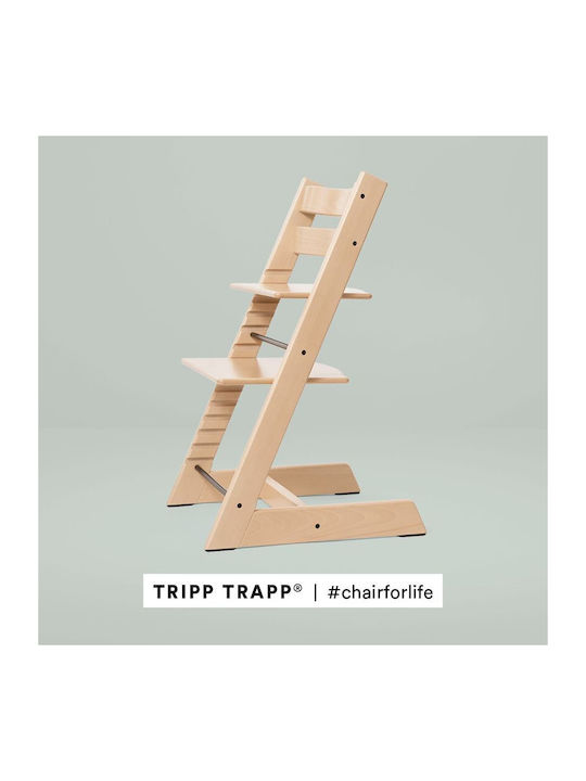 Stokke Tripp Trapp Καρεκλάκι Φαγητού με Ρυθμιζόμενο Ύψος Oak Natural