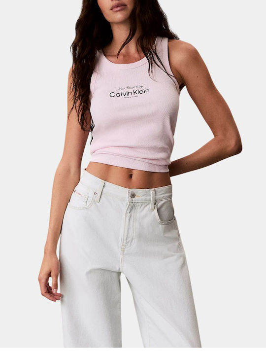 Women's Cotton Sleeveless Blouse Lightpink
