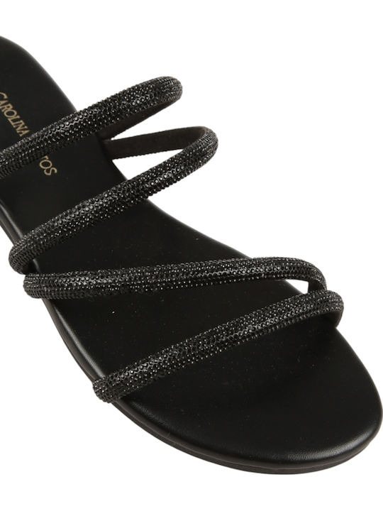 Women's Flat Sandals Black