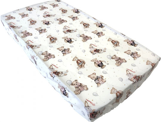Cearșaf pentru bebeluși Pentru Patut Bumbac 120x60buc