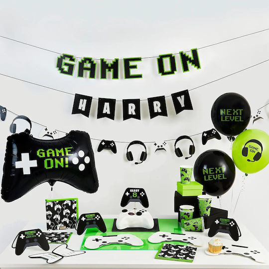 Ghirlandă Personalizată Game On 200cm
