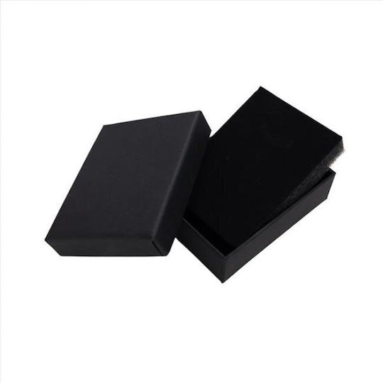 thessPACK Хартияна Кутия За Подарък Черна 9x2x7см 12 Бройки