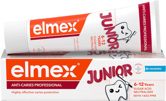 Elmex Junior Children's Toothpaste for 6+ Years 75ml