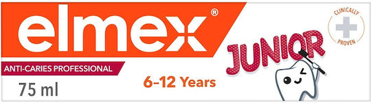 Elmex Junior Children's Toothpaste for 6+ Years 75ml