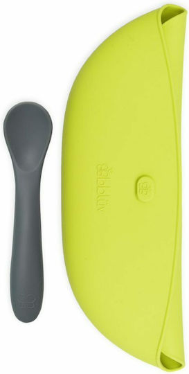 Bbluv Impermeabila Bavetă Silicon cu Buzunar Green-grey 2buc