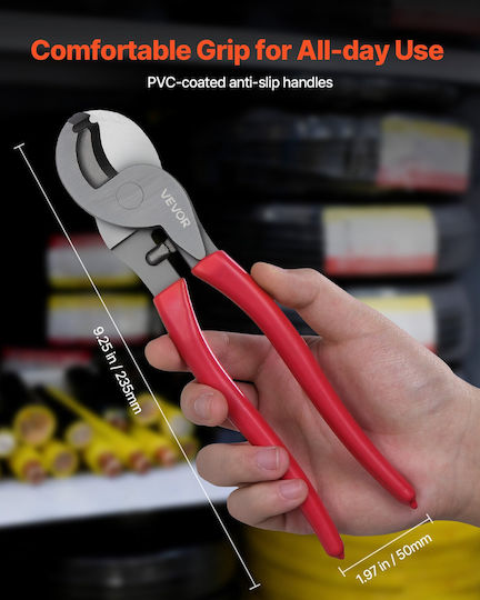 Vevor Electrician Cable Cutter Length 235mm