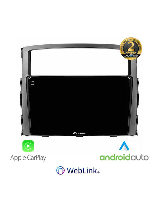 Pioneer Car Audio System for Mitsubishi Pajero 2007-2009 (Bluetooth/USB/WiFi/GPS/Apple-Carplay/Android-Auto)