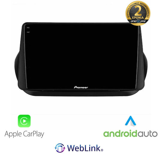 Pioneer Car Audio System for Fiat Fiorino 2008 Bluetooth USB WiFi GPS Apple CarPlay Android Auto