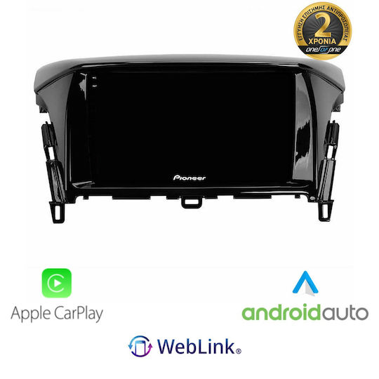 Pioneer Car Audio System for Mitsubishi Eclipse Cross 2018 2022 Bluetooth USB Wi-Fi GPS Apple CarPlay Android Auto with 9 Inch Touch Screen