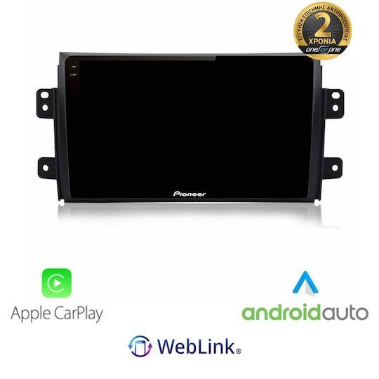 Pioneer Car Audio System for Fiat Sedici Suzuki SX4 2005-2013 Bluetooth USB WiFi GPS Apple CarPlay Android Auto