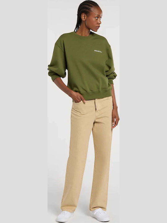 Women's Fabric Trousers in Relaxed Fit Desert Camo