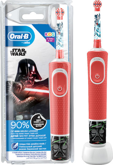 Oral-B Stages Power Children's Electric Toothbrush with Timer for 3+ Years Star Wars Darth Vader
