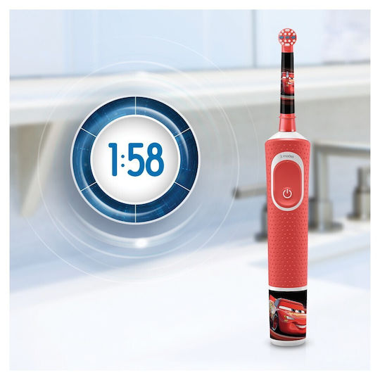 Oral-B Vitality Children's Electric Toothbrush with Timer for 3+ Years Cars
