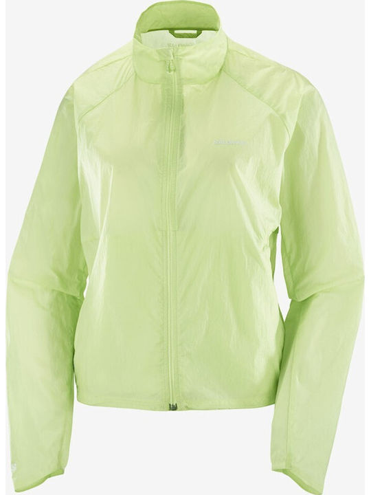 Women's Sports Waterproof Jacket Green
