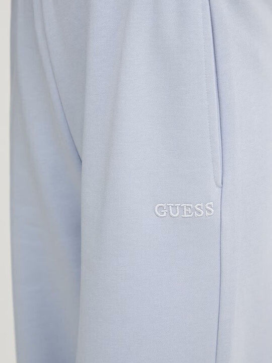 High Waist Light Blue Sweatpants