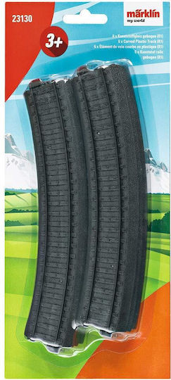 Marklin Curved Track (R1) Ράγες Σιδηρόδρομου για 3+ Ετών