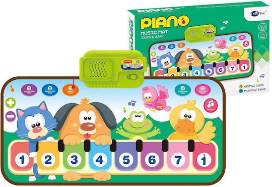 ToyMarkt Musical Instrument Floor Piano Animals with Sounds for 36++ Months