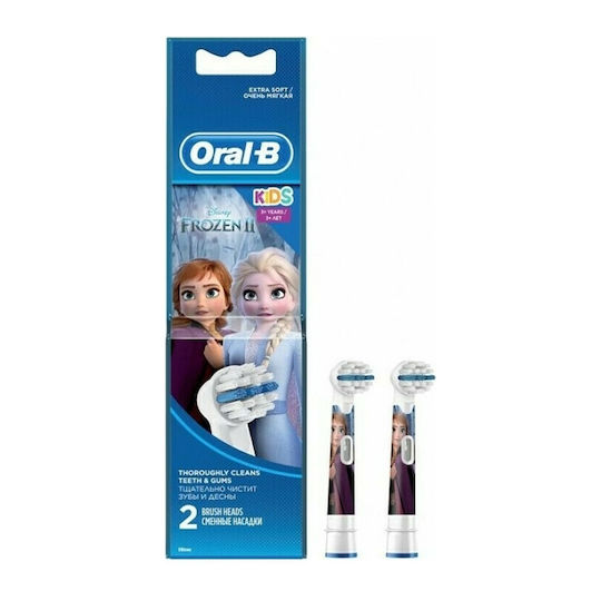 Oral-B Kids Electric Toothbrush Replacement Heads 2 Pieces for 3+ Years