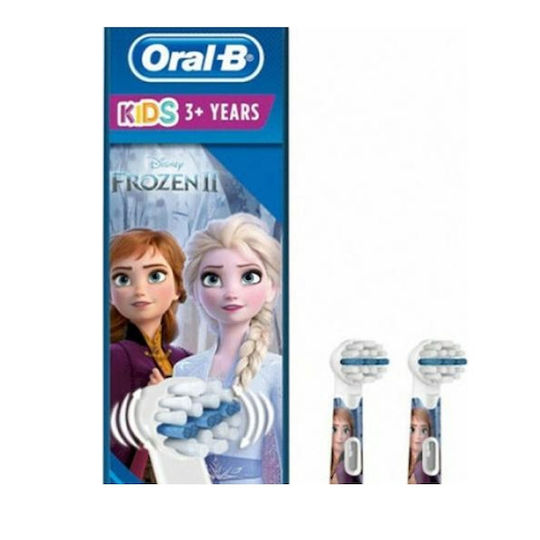 Oral-B Kids Electric Toothbrush Replacement Heads 2 Pieces for 3+ Years