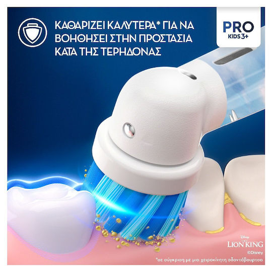 Oral-B Replacement Electric Toothbrush Heads Pro Kids 4 Pieces for 3+ Years Olaf