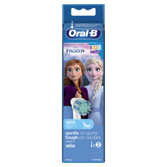 Oral-B Kids Electric Toothbrush Replacement Heads 2 Pieces for 3+ Years