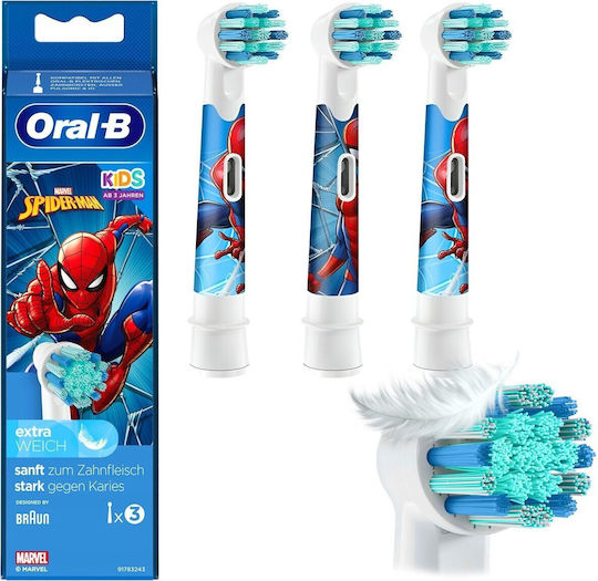 Oral-B Replacement Heads for Electric Toothbrush Stages Power 3 Pieces for 3+ Years
