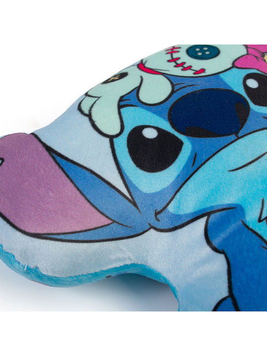 Dimcol Kids Decorative Pillow Light Blue Double Sided 19x18cm