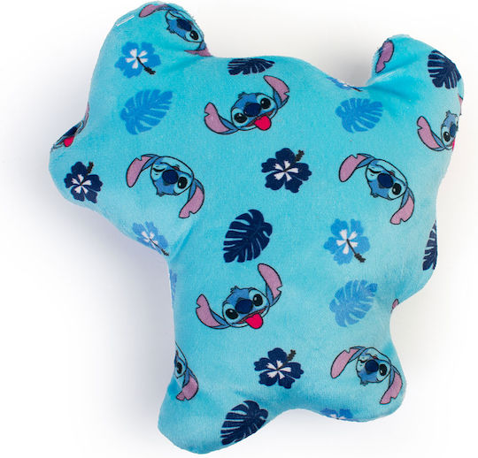 Dimcol Kinder Wurfkissen Hellblau Beidseitig 17x18cm