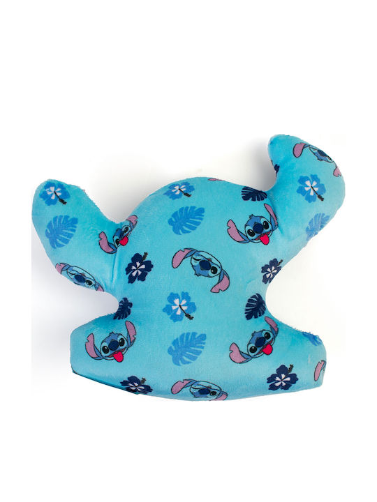 Dimcol Kinder Wurfkissen Hellblau Beidseitig 20x16cm