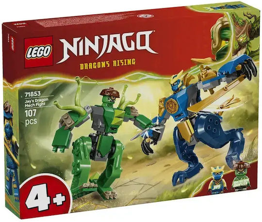 LEGO Ninjago Jays Drachen Mech Kampf Für 4+ Jahre 107 Stück
