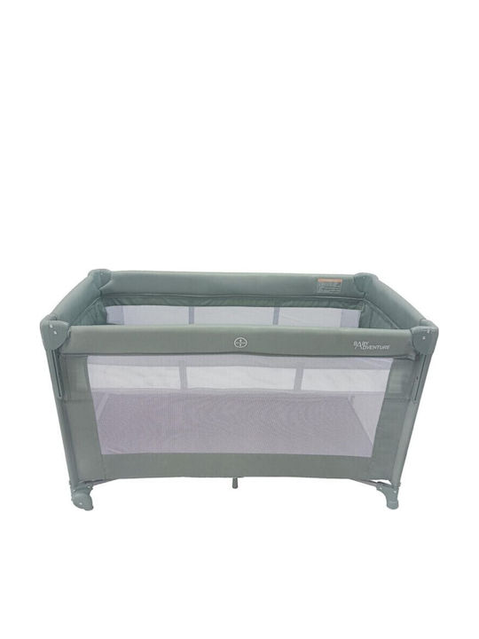 Baby Adventure Playpen 2 Levels with Mattress Khaki