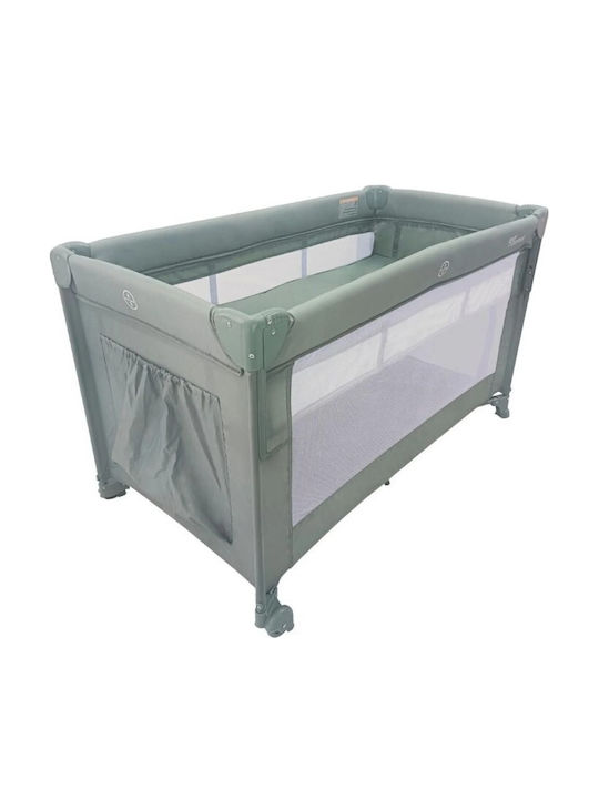 Baby Adventure Playpen 2 Levels with Mattress Khaki