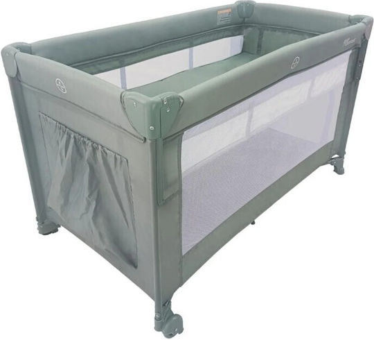 Baby Adventure Playpen 2 Levels with Mattress Khaki