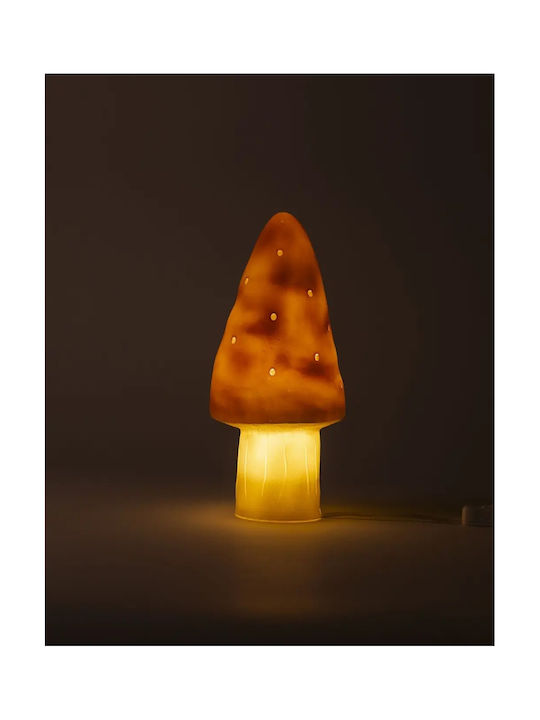 Egmont Led Kids Decorative Lamp Mushroom Small Pink 15x15x28εκ.