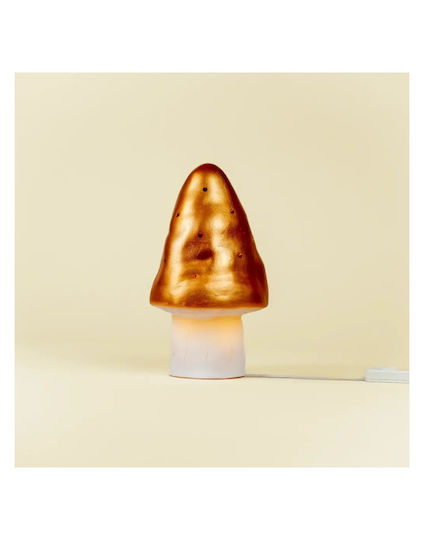 Egmont Led Kids Decorative Lamp Mushroom Small Orange 15x15x28εκ.
