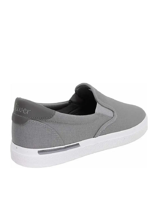Men's Loafers in Gray Colour