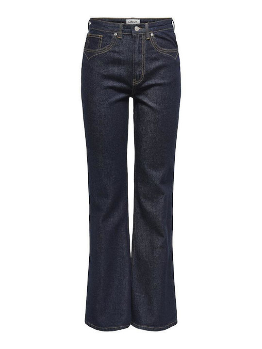 Hw High Waist Women's Jean Trousers Flared