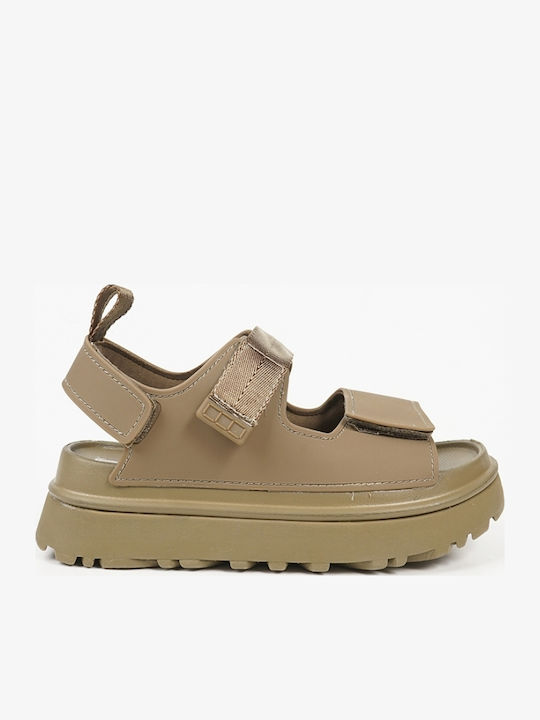 Summer Women's Khaki Platforms