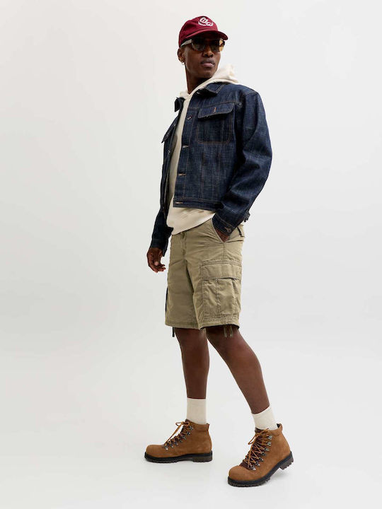 Jack & Jones Men's Cargo Shorts Olive Night