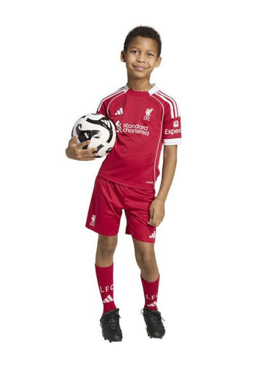 Liverpool Fc Home Kids Football Jersey Set