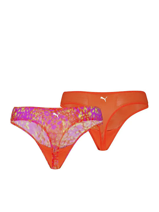 Γυναικεία String 2Pack Πορτοκαλί
