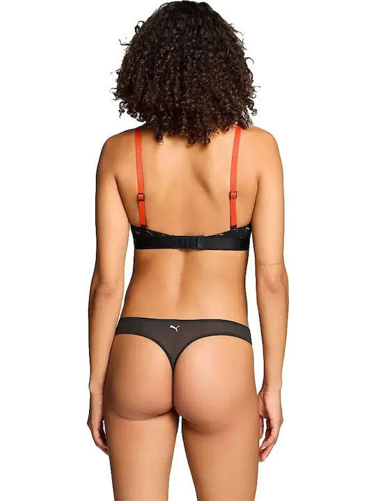 Women's String 2Pack Black