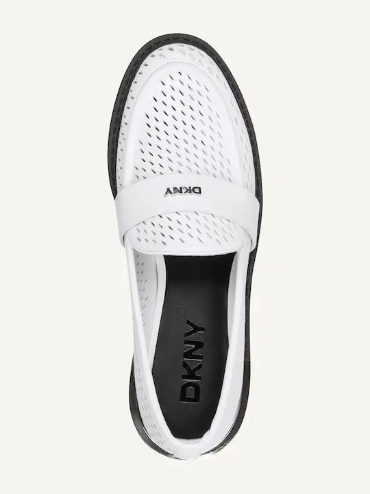 Women's Moccasins in White Colour