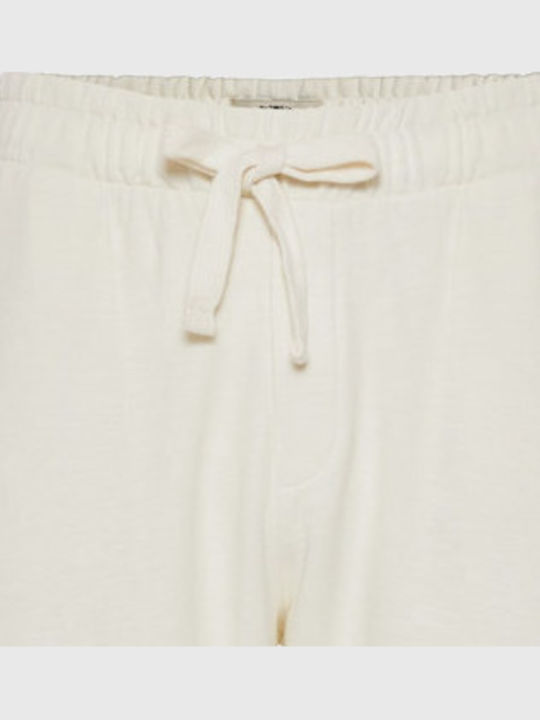 Sweatpants with Elastic Off White
