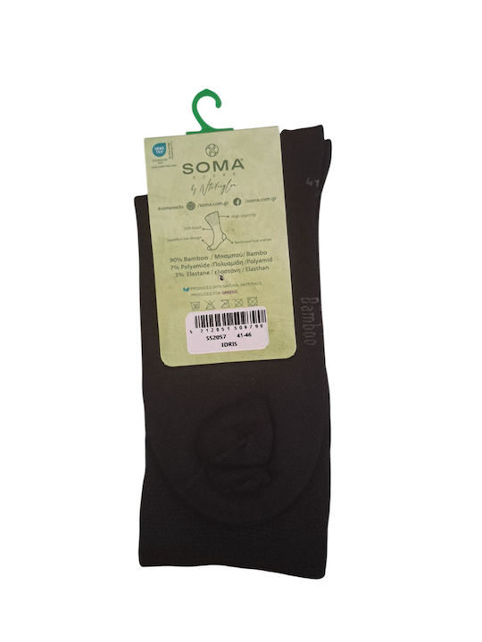 Soma Socks Ανδρικές Κάλτσες Ανθρακί