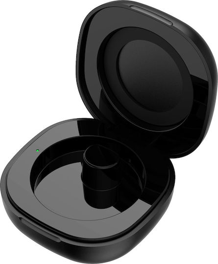 Forever Astral SR-100 Inel Inteligent 22.4mm Rezistent la Apă cu Monitor de Puls Negru