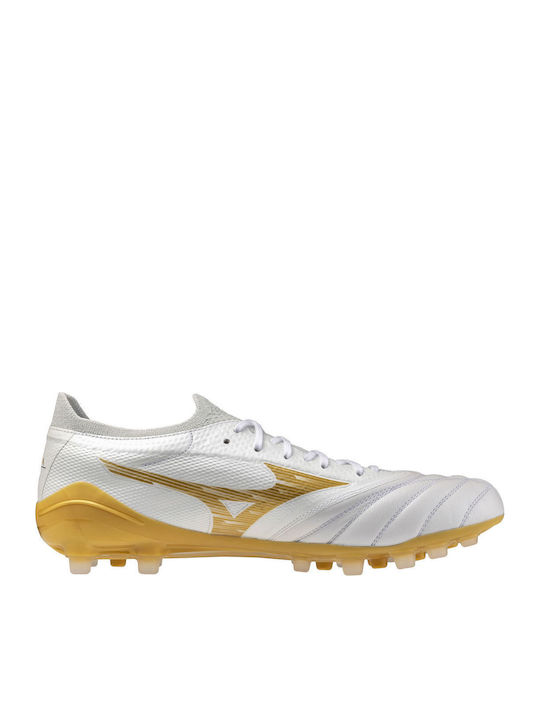 Mizuno Morelia Neo Iv B Football Shoes with Cleats AG White